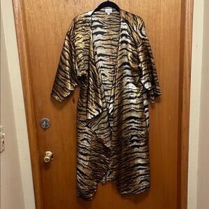 Lularoe Stylish Tiger Print Women's Duster. M